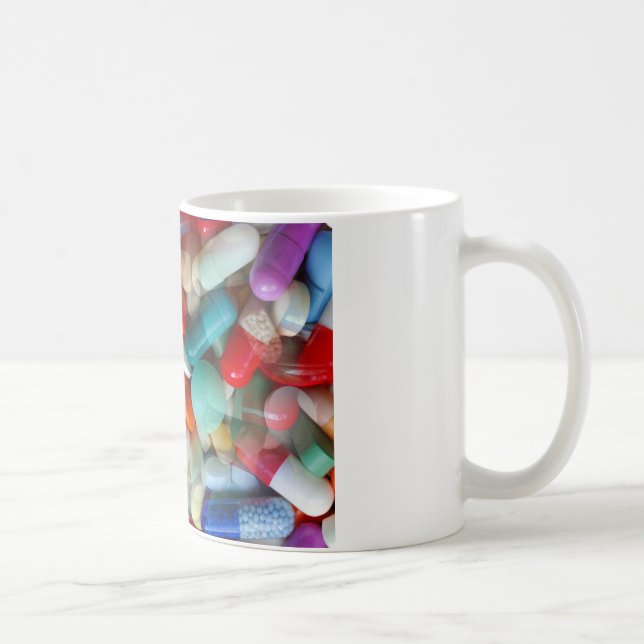 Taza De Café medicamentos para pastillas (Derecha)