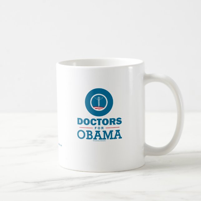 Taza De Café Médicas para Obama (Derecha)