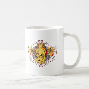 Taza De Café Medicina Buda en la meditación