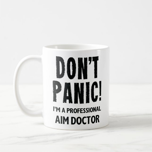 Taza De Café Médico AIM (Izquierda)