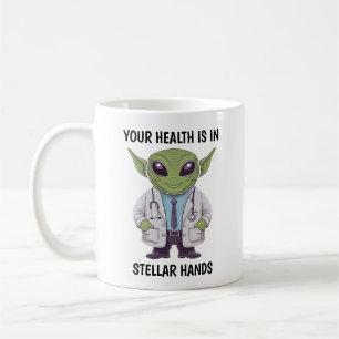 Taza De Café Médico Alien