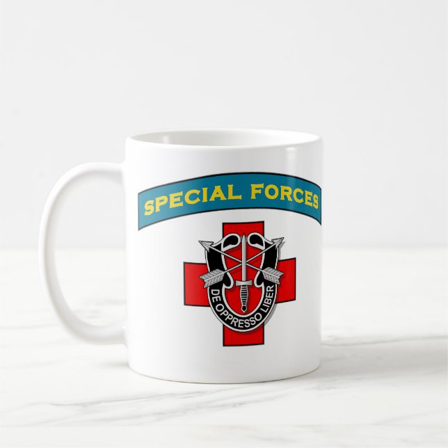 Taza De Café Médico de las fuerzas especiales (Izquierda)