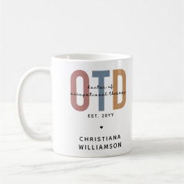Taza De Café Médico de Terapia Ocupacional Personalizada
