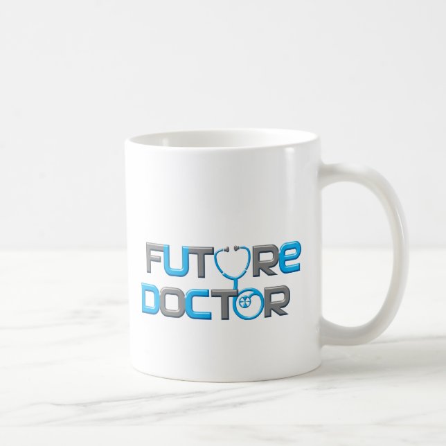 Taza De Café Médico futuro (Derecha)