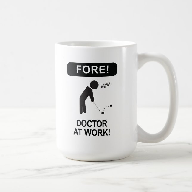 TAZA DE CAFÉ MÉDICO GOLFING (Derecha)