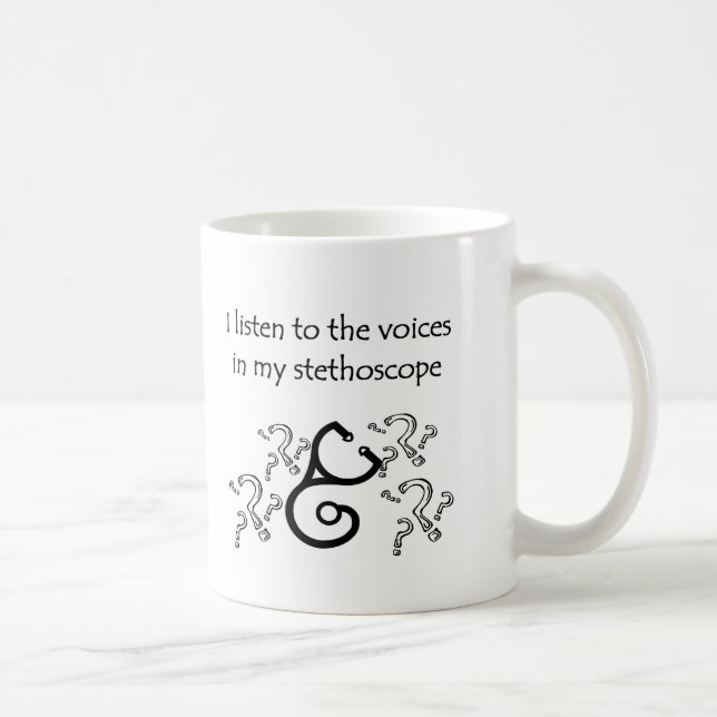 Taza De Café Médico o camisetas y regalos divertidos de la (Derecha)