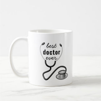 Taza De Café Médico Personalizado Mejor Gracias Médico