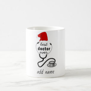 Taza De Café Médico Personalizado Mejor Gracias Médico