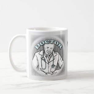 Taza De Café Médico retro