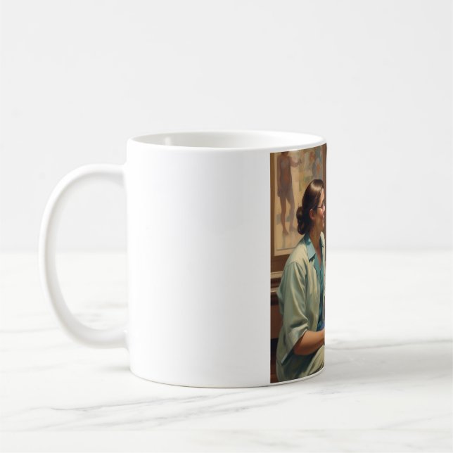 Taza De Café Médicos Mug: Celebrar a los héroes que sanan (Izquierda)