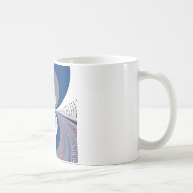 Taza De Café Medio azul (Derecha)