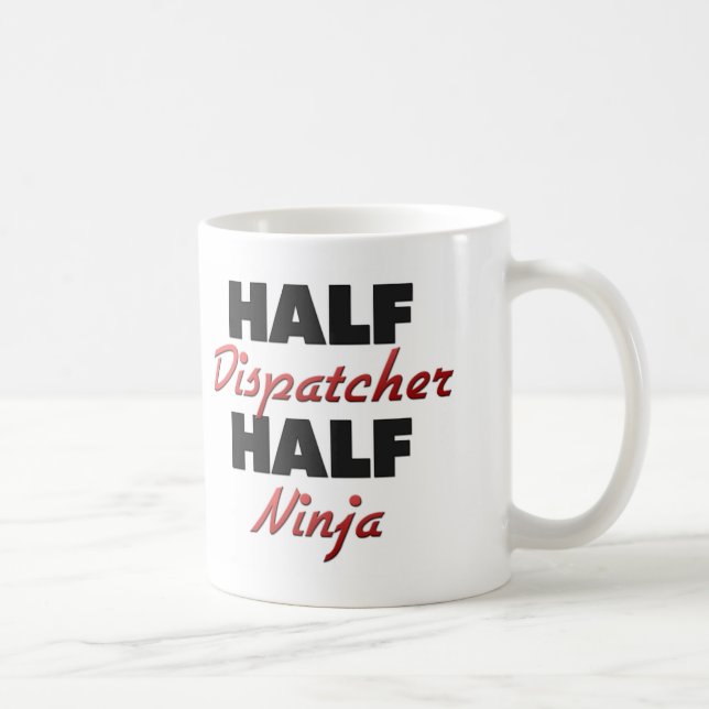 Taza De Café Medio despachador medio Ninja (Derecha)