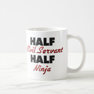 Taza De Café Medio funcionario medio Ninja
