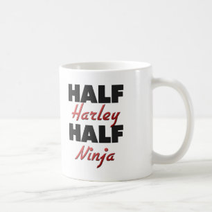 Taza De Café Medio Harley medio Ninja