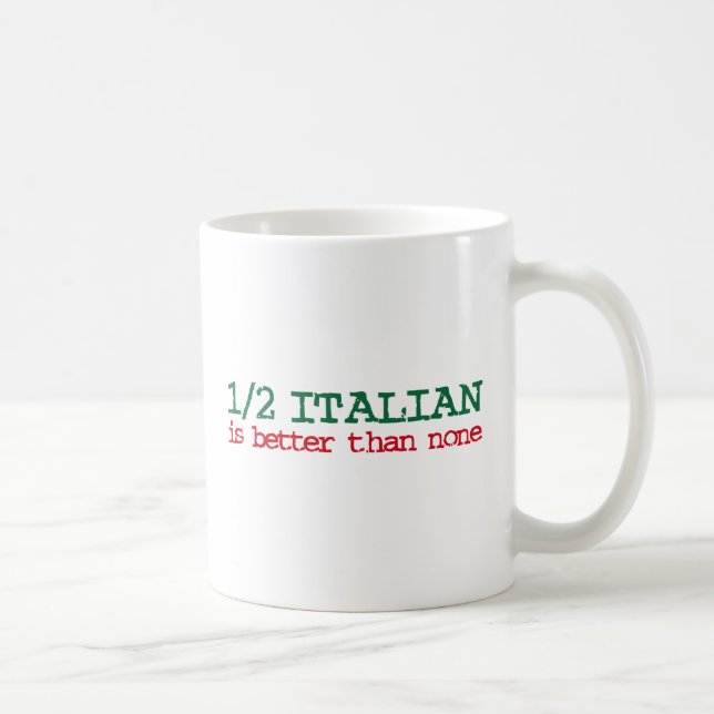 Taza De Café Medio italiano (Derecha)