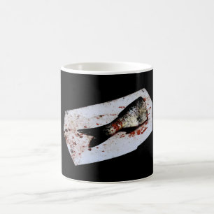 Taza De Café Medio pez - Diversión