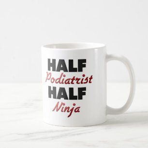 Taza De Café Medio Podiatrist medio Ninja