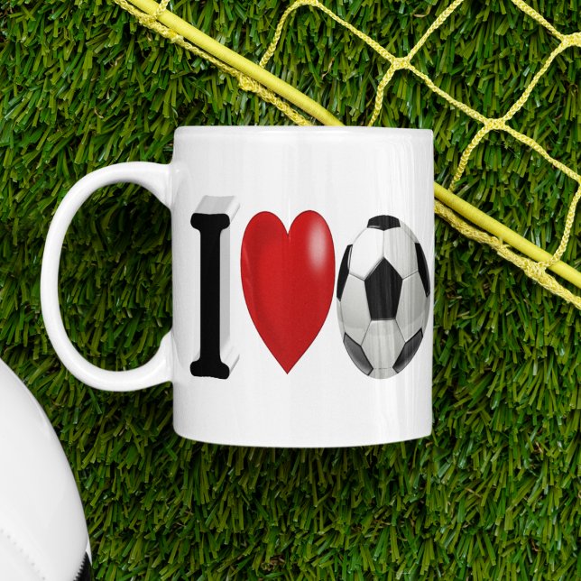 Taza De Café Medio texto del ventilador del fútbol (Subido por el creador)