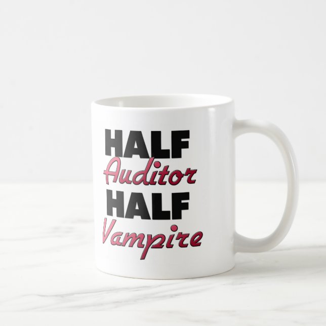 Taza De Café Medio vampiro del medio interventor (Derecha)