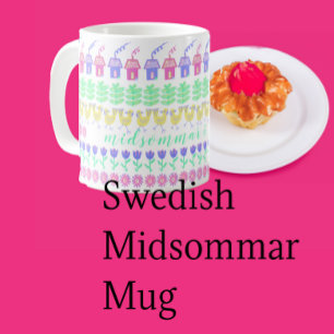 Taza De Café Medio verano sueco