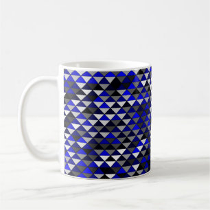 Taza De Café Medio y medio diamantes 11oz Mug