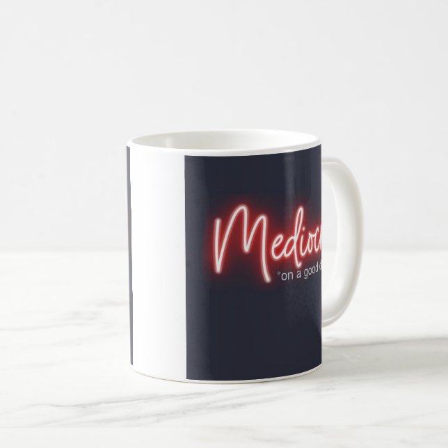Taza De Café Mediocre! coffee mug (Anverso derecho)