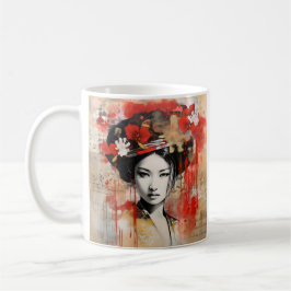 Taza De Café Medios de comunicación mixtos geisha tazón café ja
