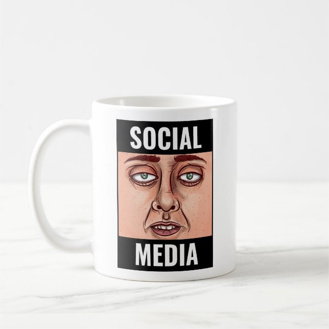 Taza De Café Medios sociales (Izquierda)