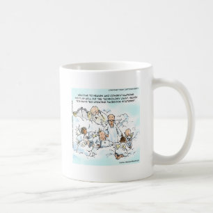 Taza De Café Medios Sociales Divertidos del Cielo
