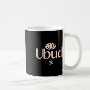Taza De Café Meditación de la Flor de Loto Espiritual Ubud Li A