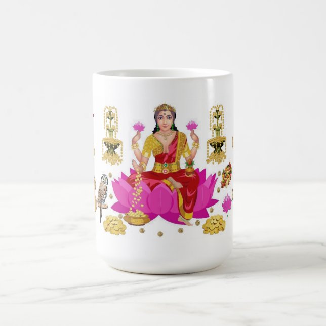 Taza De Café Meditación de la riqueza (Centro)