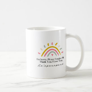 Taza De Café Meditación de oración hawaiana Ho'oponopono Arcoír