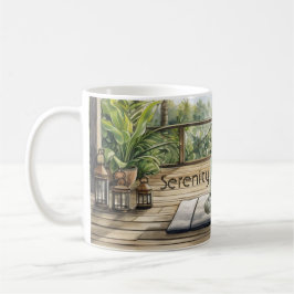 Taza De Café Meditación Yoga Serenidad Buda