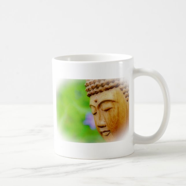 Taza De Café Meditar al Buda (Derecha)
