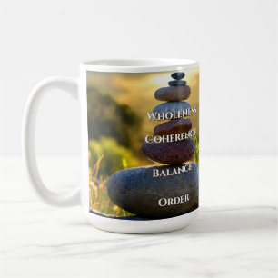 Taza de café meditativa calma matutina