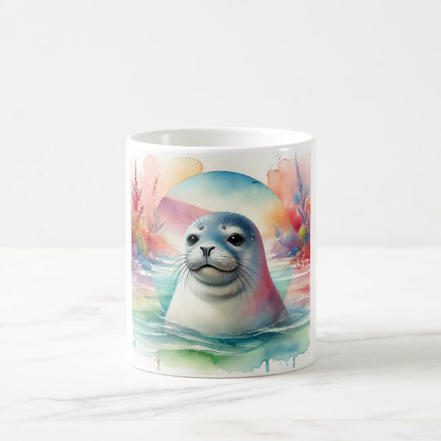 Taza De Café Mediterranean monk seal serenity 210824AREF111 - W (Centro)