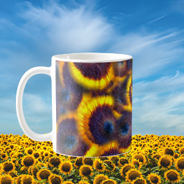 Taza De Café Medley Sunflower
