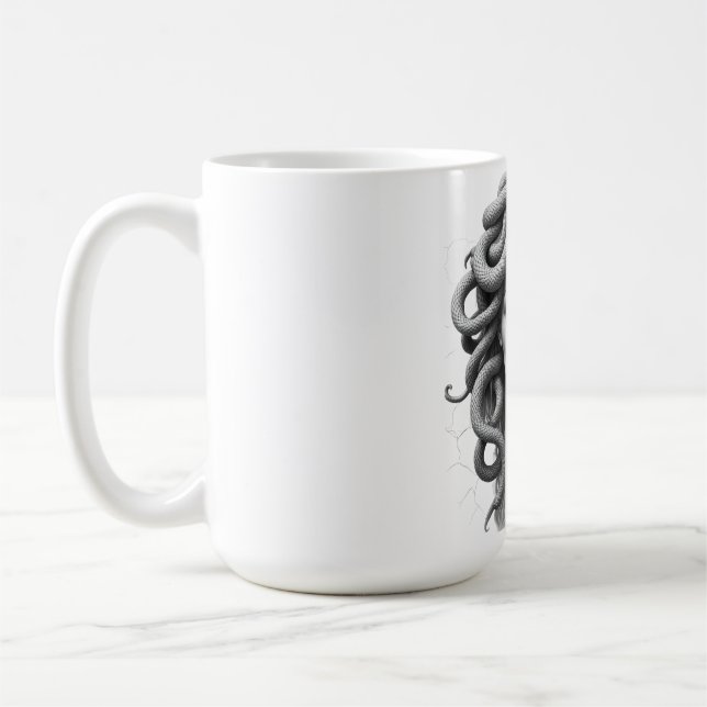 Taza De Café Medusa Estóica (Izquierda)