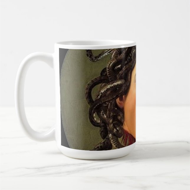 Taza De Café Medusa Head De Caravaggio (Izquierda)