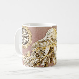 Taza De Café Medusas, Discomedusae por Ernst Haeckel