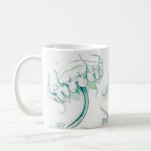 Taza De Café Medusas, Discomedusae por Ernst Haeckel