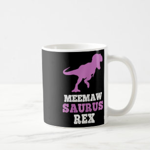Taza De Café Meemaw-saurus Rex Dino Dinosaur Meemawsaurus Diver