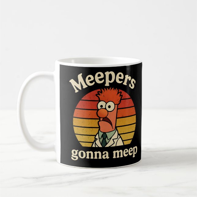 Taza De Café Meepers  gonna meep (Izquierda)