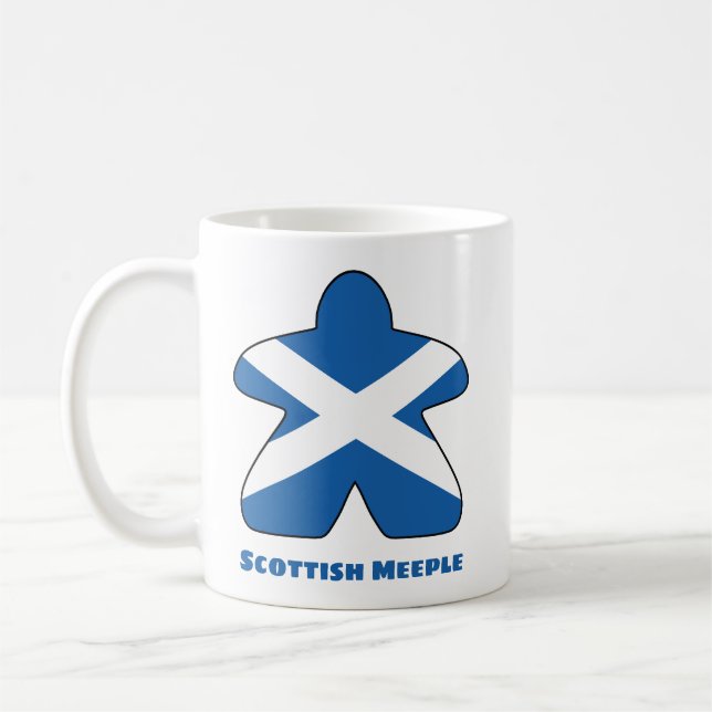 Taza De Café Meeple Mug de Escocia (Izquierda)