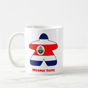 Taza De Café Meeple Ticos (Costa Rica) Mug