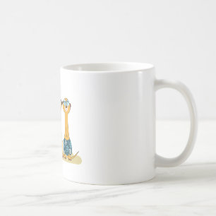 Taza De Café Meercats que practica surf