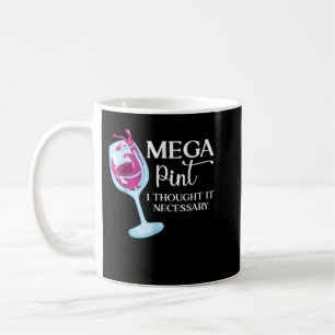 Taza De Café Mega Punto I Pensó Que Era Necesario Divertido g S