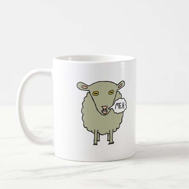 Taza De Café Meh Sheep (Izquierda)