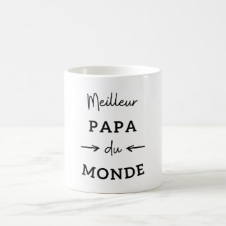 Taza De Café Meilleur papa du monde (noir)