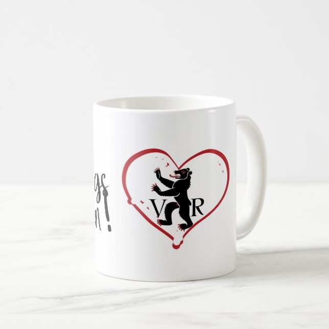 Taza De Café Mein Lieblings Kanton Appenzell Ausserrhoden (Anverso derecho)